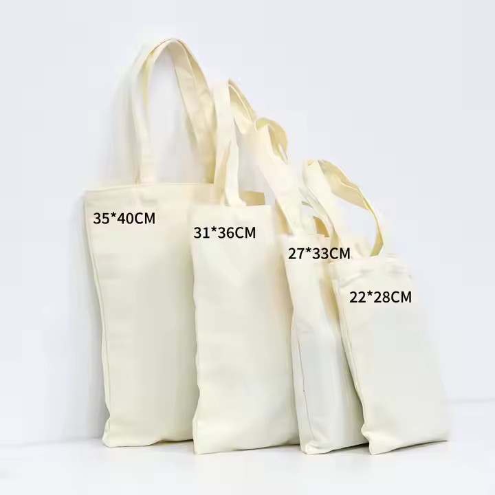 Customizable Size Solid Color Canvas Tote Bag Custom Canvas Tote Bag,Canvas Shoulder Bag,Plain Custom Canvas Bag