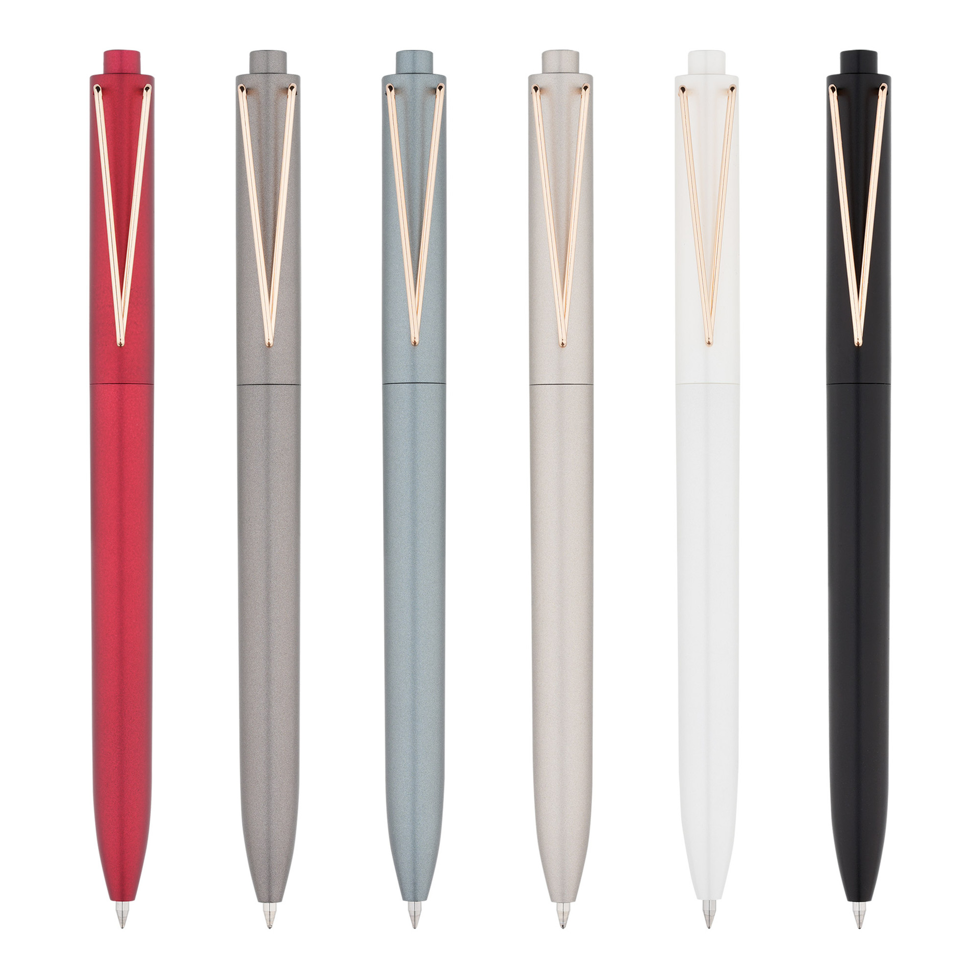 Customized V-shaped advertising business signature pens 